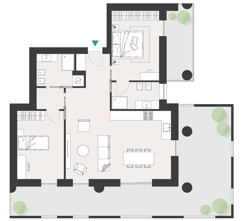 appartamento in vendita a Milano in zona Forlanini
