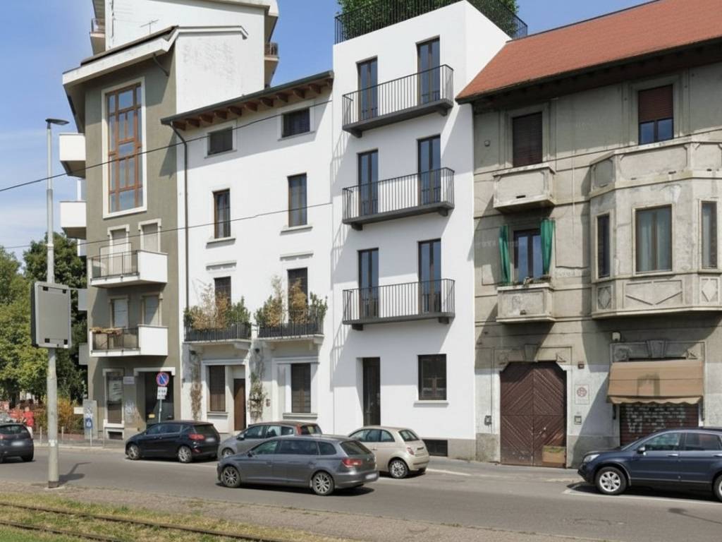 intera palazzina in vendita a Milano in zona Forlanini