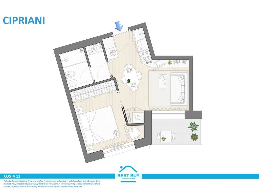 appartamento in vendita a Milano in zona Centro Direzionale
