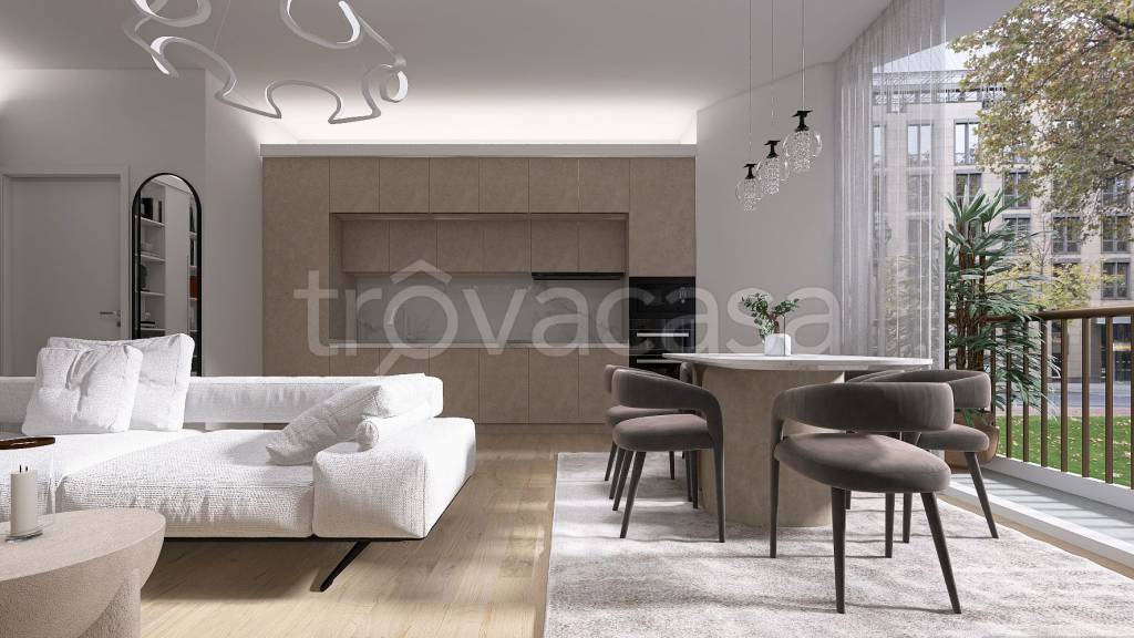 appartamento in vendita a Milano in zona Sempione