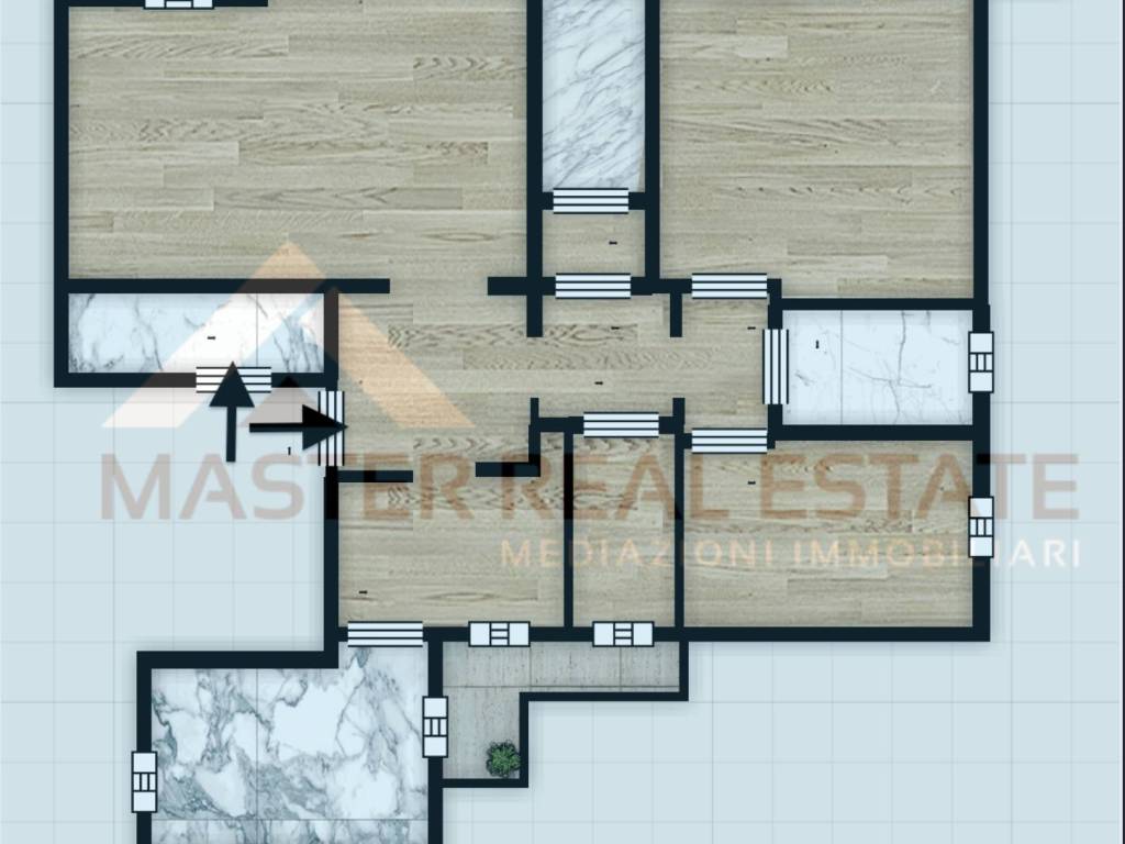 appartamento in vendita a Milano in zona Cascina dei Pomi