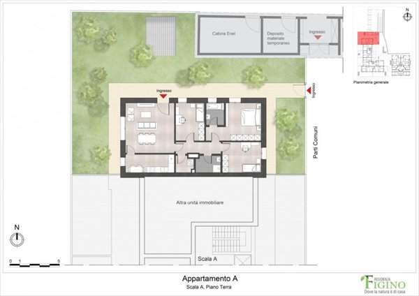 appartamento in vendita a Milano in zona Figino