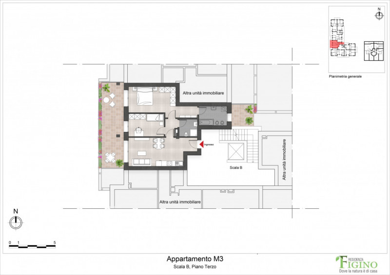 appartamento in vendita a Milano in zona Figino