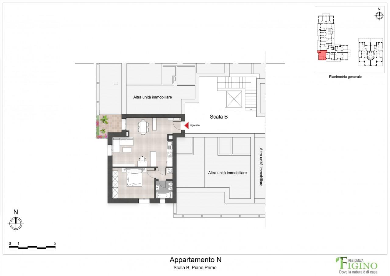 appartamento in vendita a Milano in zona Figino