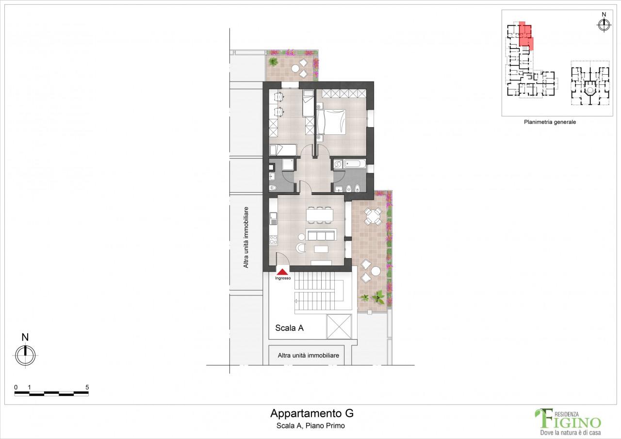 appartamento in vendita a Milano in zona Figino