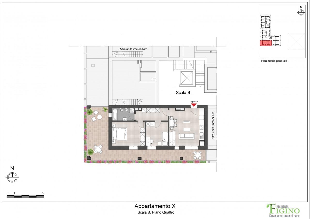 appartamento in vendita a Milano in zona Figino