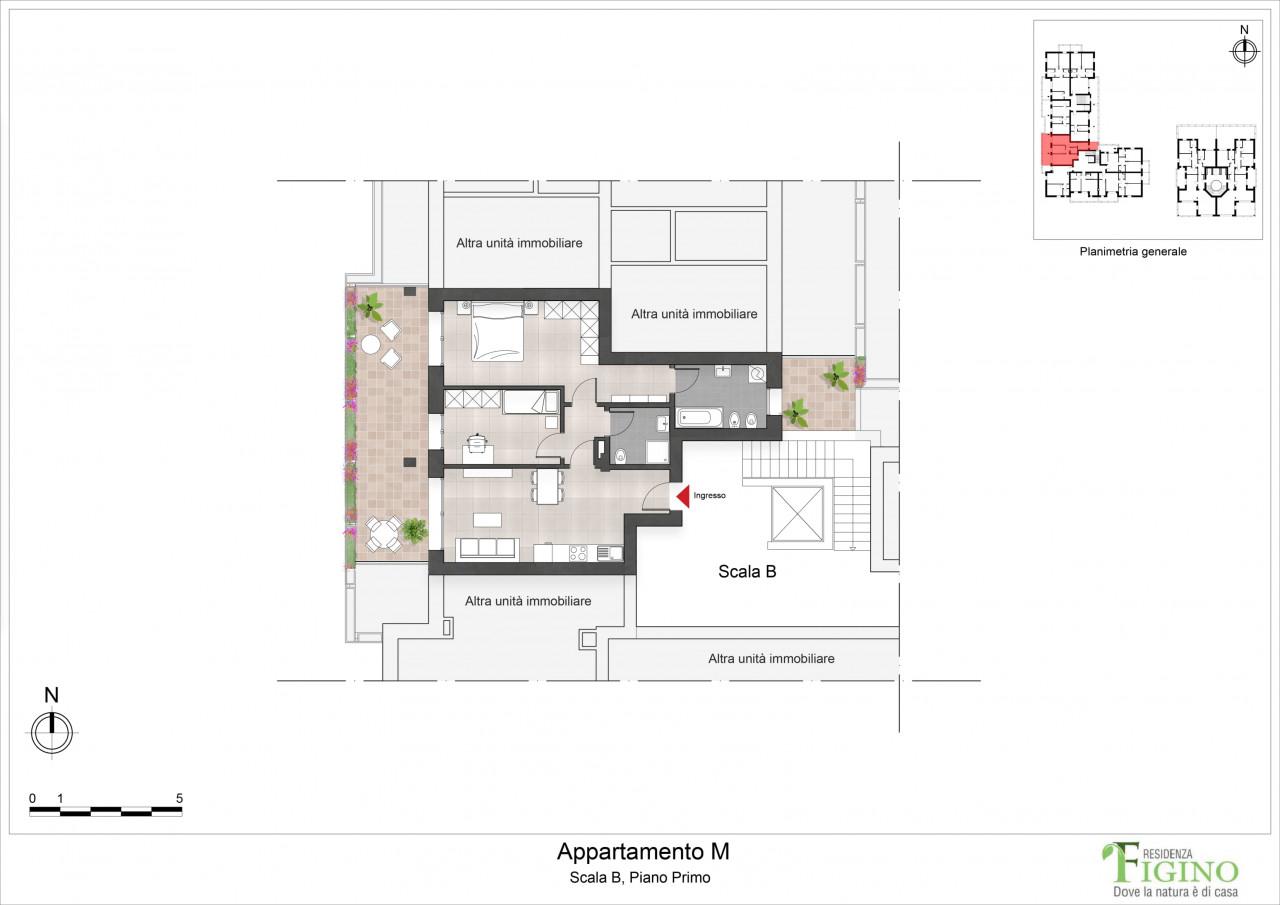 appartamento in vendita a Milano in zona Figino