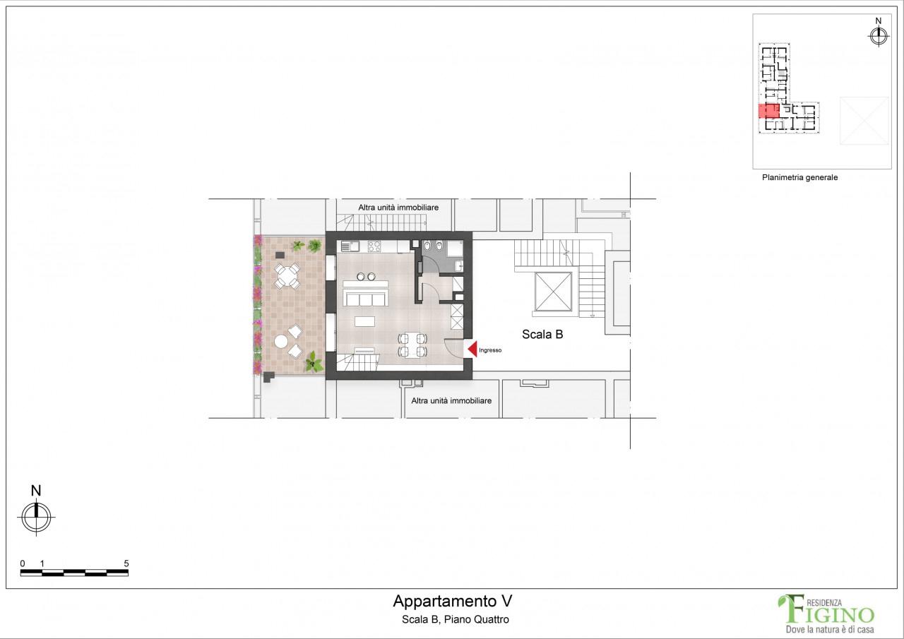 appartamento in vendita a Milano in zona Figino