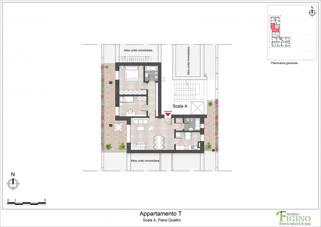 appartamento in vendita a Milano in zona Figino