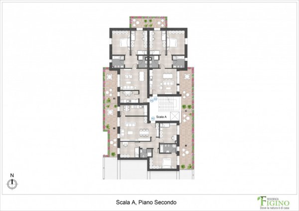 appartamento in vendita a Milano in zona Figino