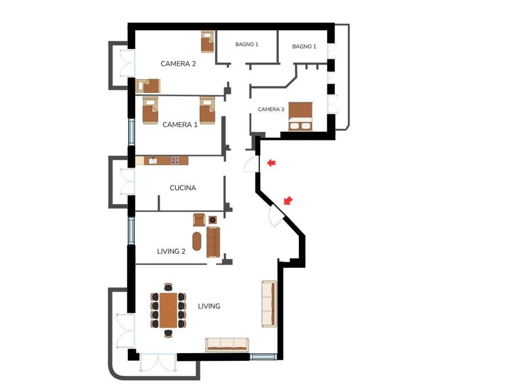 appartamento in vendita a Milano in zona Centro Direzionale