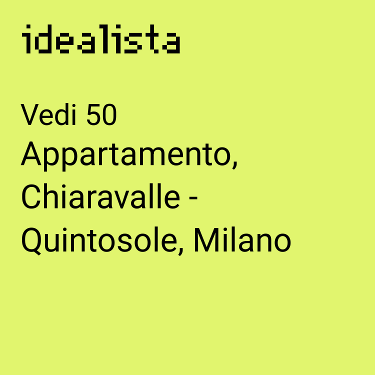 appartamento in vendita a Milano in zona Quintosole