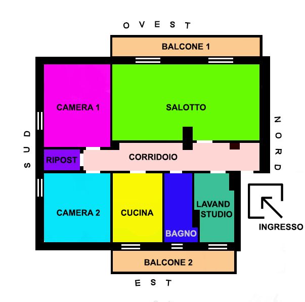appartamento in vendita a Milano in zona Sempione