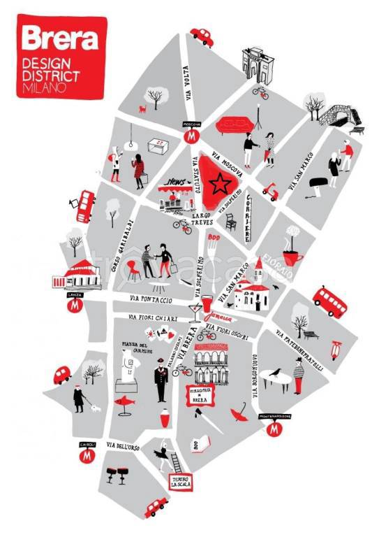 negozio in vendita a Milano in zona Brera