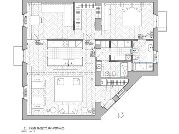 appartamento in vendita a Milano in zona Solari