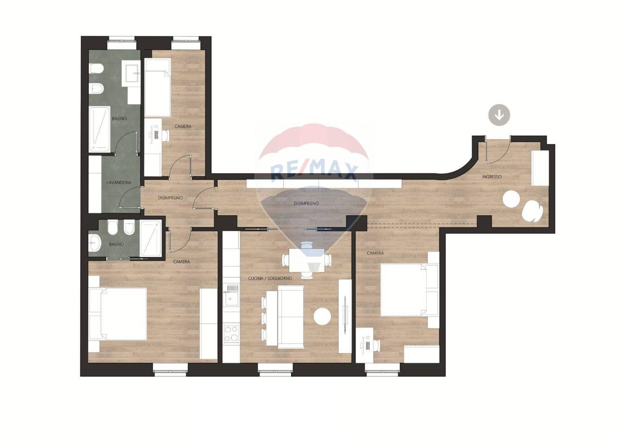 appartamento in vendita a Milano in zona Porta Venezia