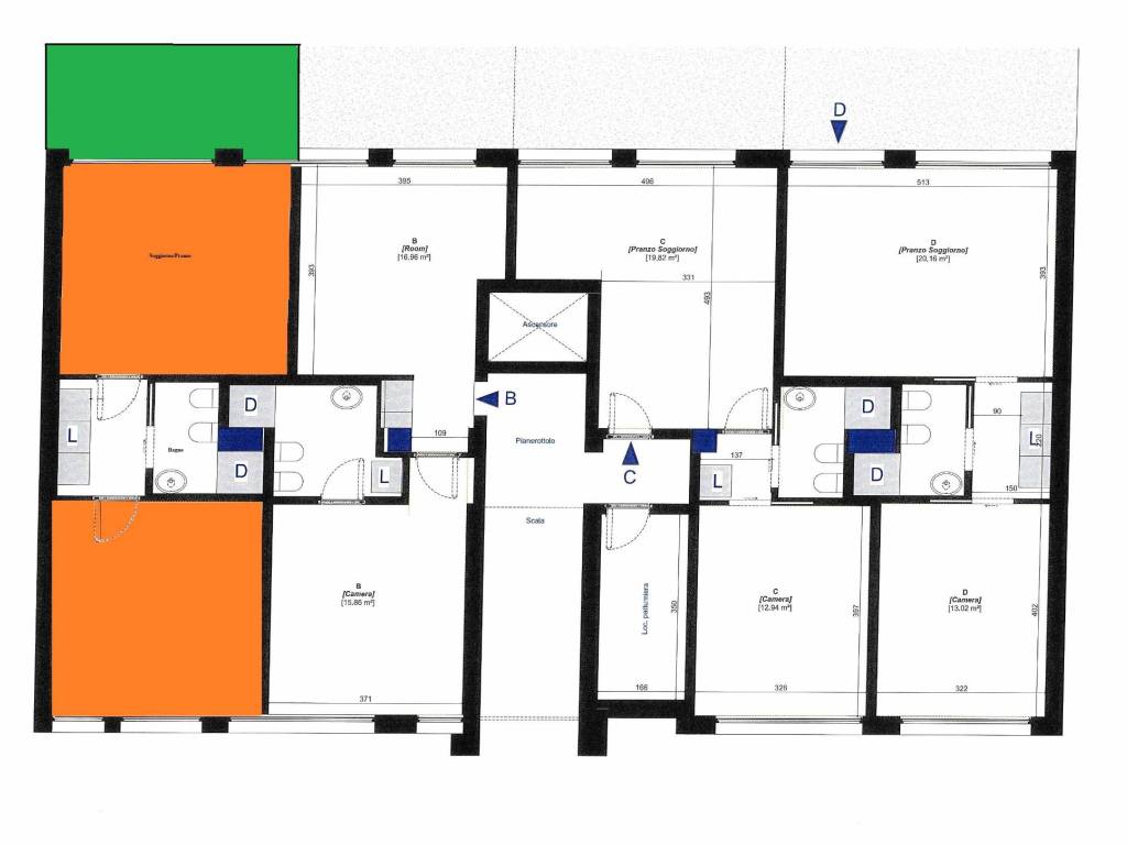 appartamento in vendita a Milano in zona Crescenzago