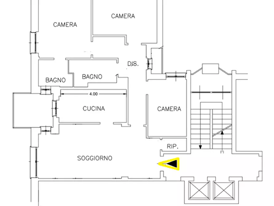 appartamento in vendita a Milano in zona Quarto Oggiaro