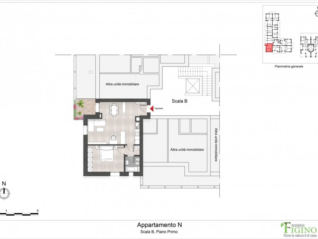 appartamento in vendita a Milano in zona Figino