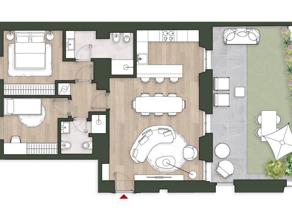 appartamento in vendita a Milano in zona Città Studi