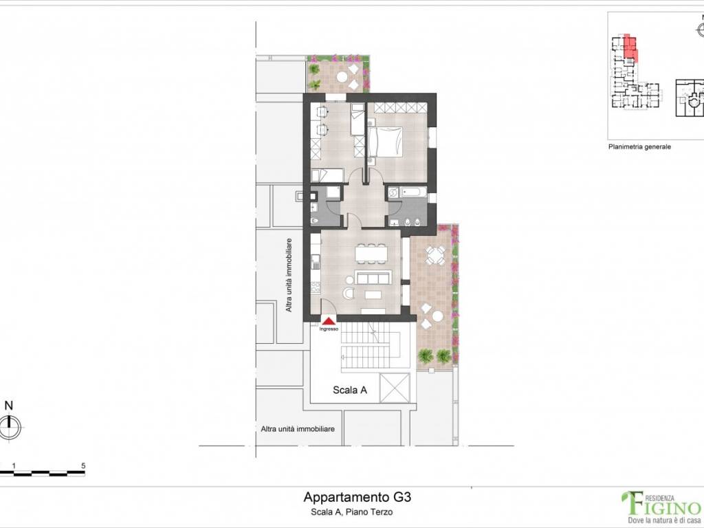 appartamento in vendita a Milano in zona Figino