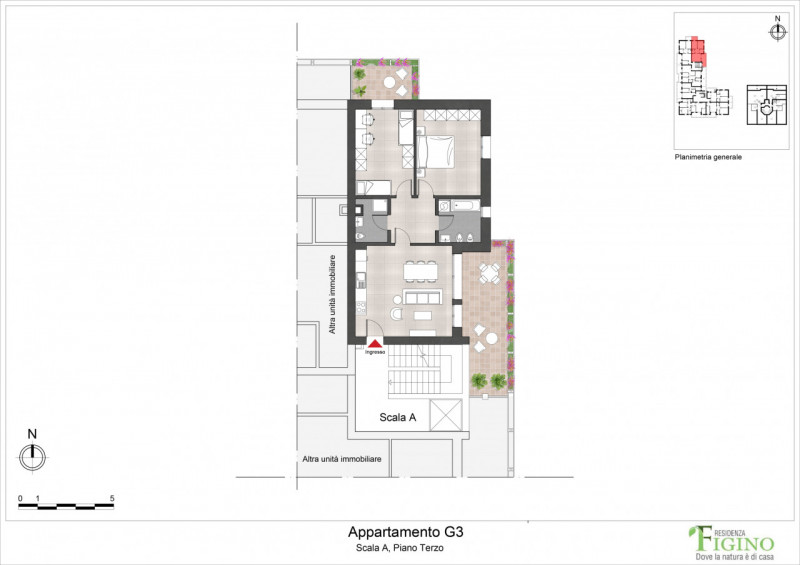 appartamento in vendita a Milano in zona Figino
