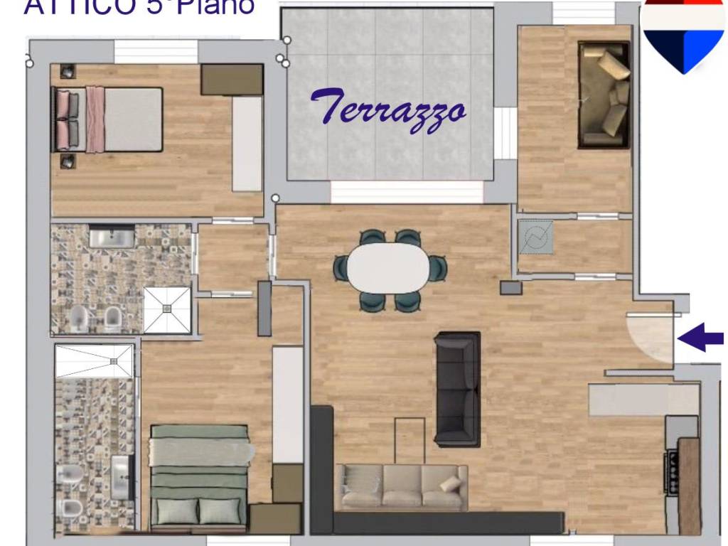 appartamento in vendita a Milano in zona San Siro