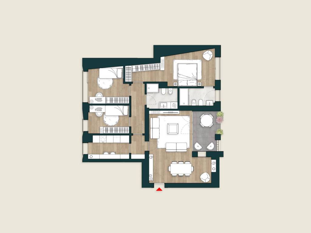 appartamento in vendita a Milano in zona Affori