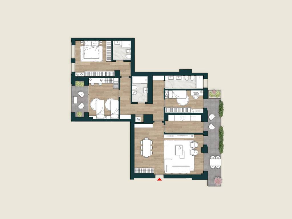 appartamento in vendita a Milano in zona Affori