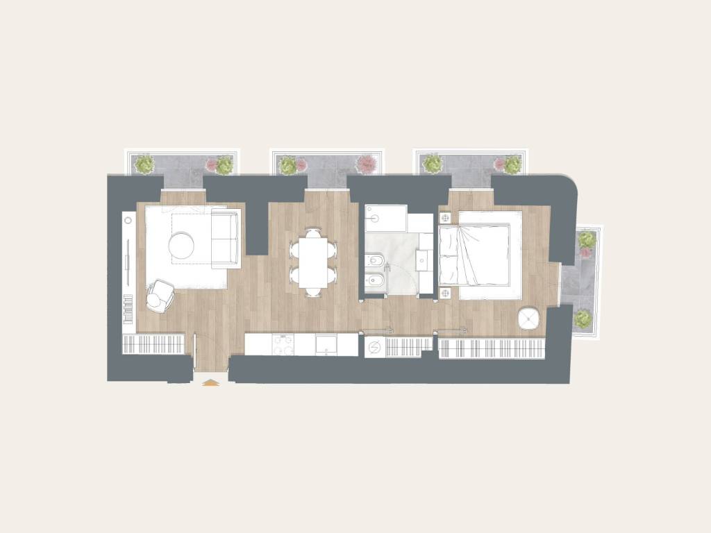 appartamento in vendita a Milano in zona Centro Direzionale