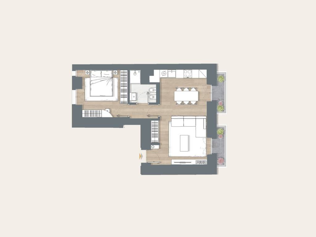 appartamento in vendita a Milano in zona Centro Direzionale