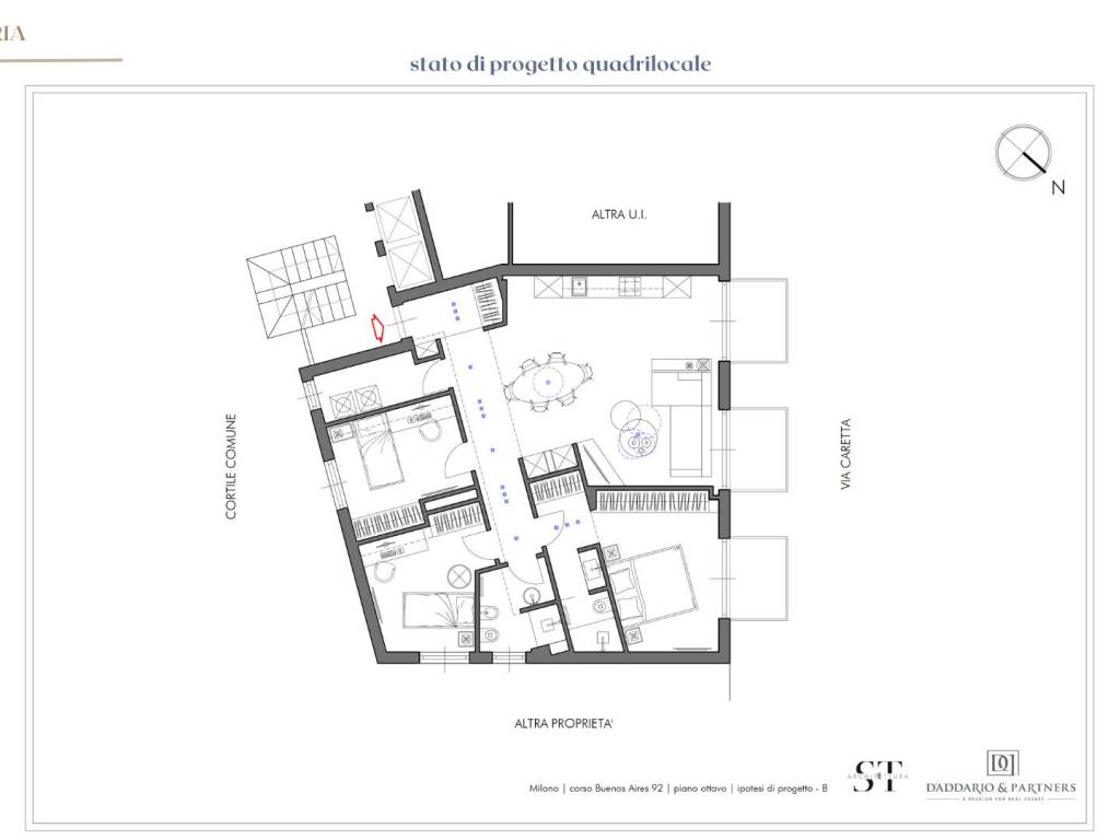 appartamento in vendita a Milano in zona Centro Direzionale