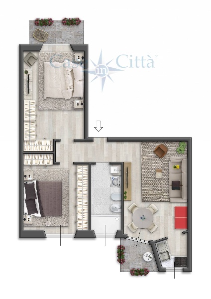 appartamento in vendita a Milano in zona Rembrandt