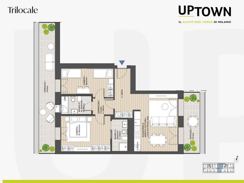 appartamento in vendita a Milano