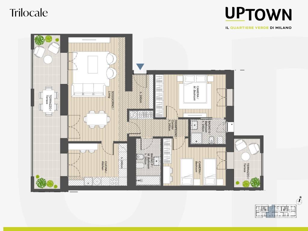 appartamento in vendita a Milano