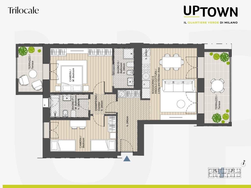 appartamento in vendita a Milano