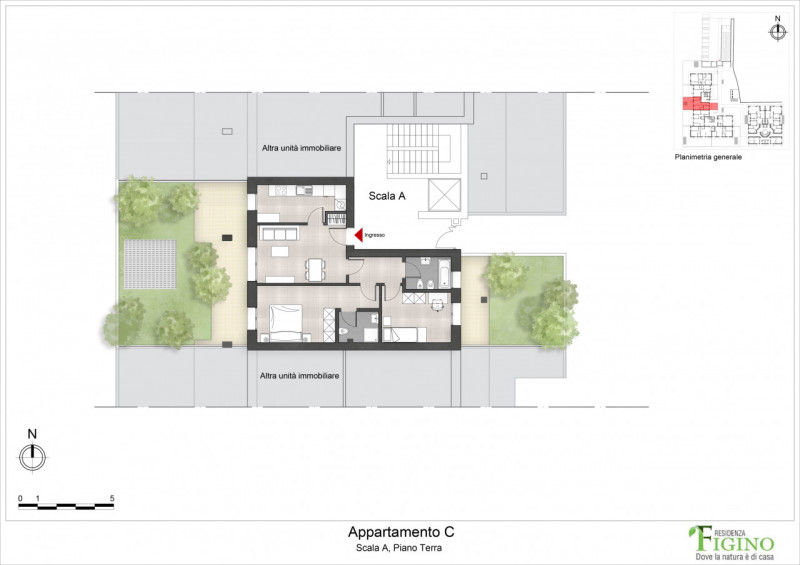 appartamento in vendita a Milano in zona Figino