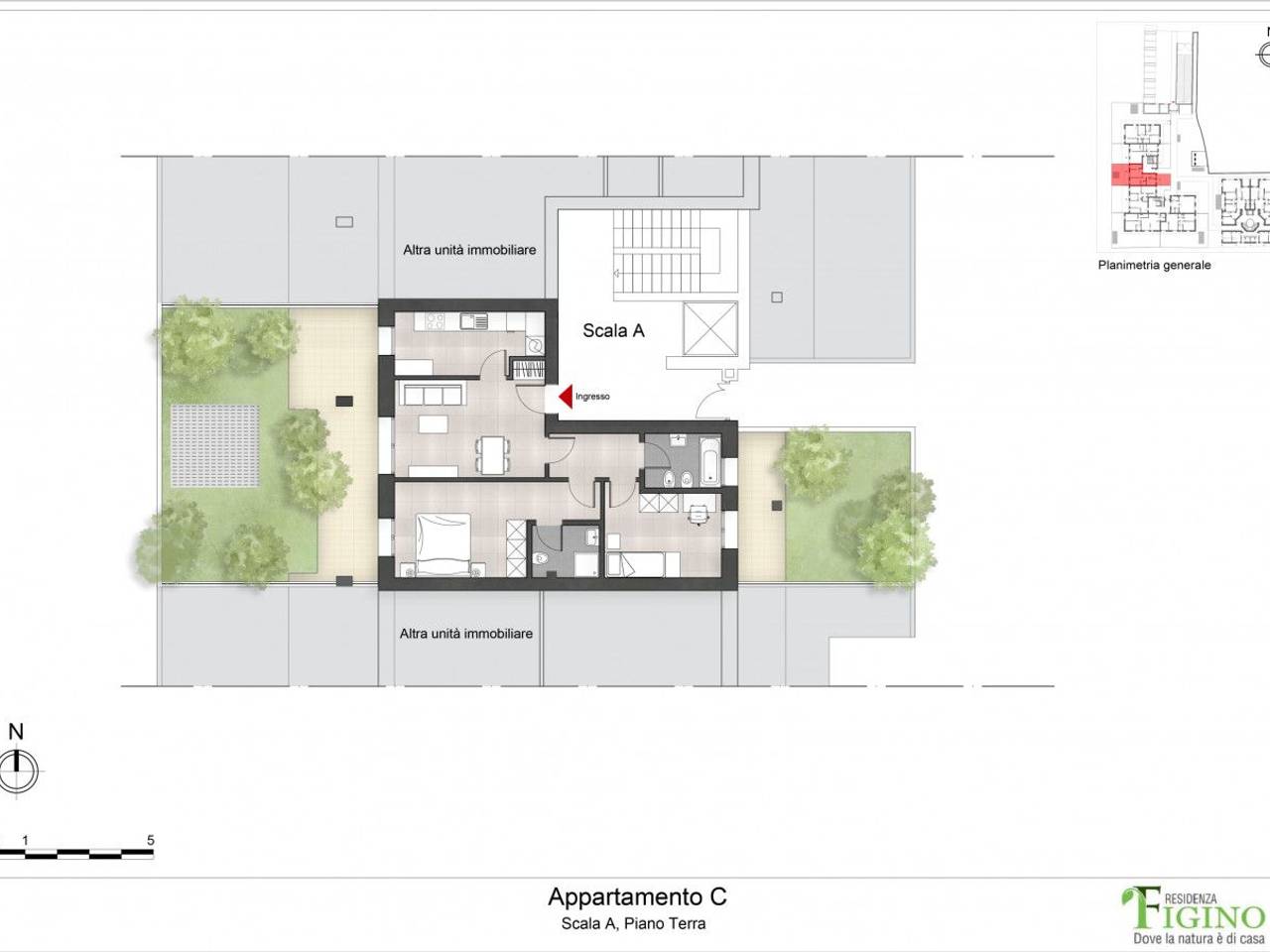 appartamento in vendita a Milano in zona Figino