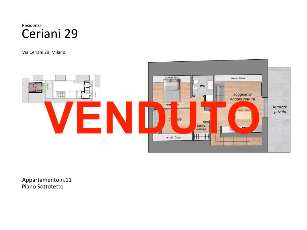 appartamento in vendita a Milano in zona Baggio