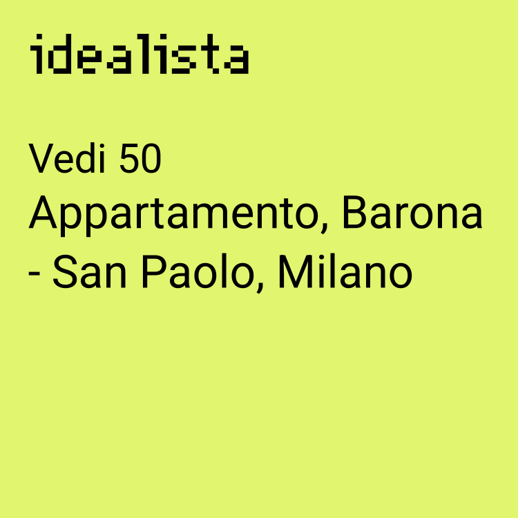 appartamento in vendita a Milano in zona Barona