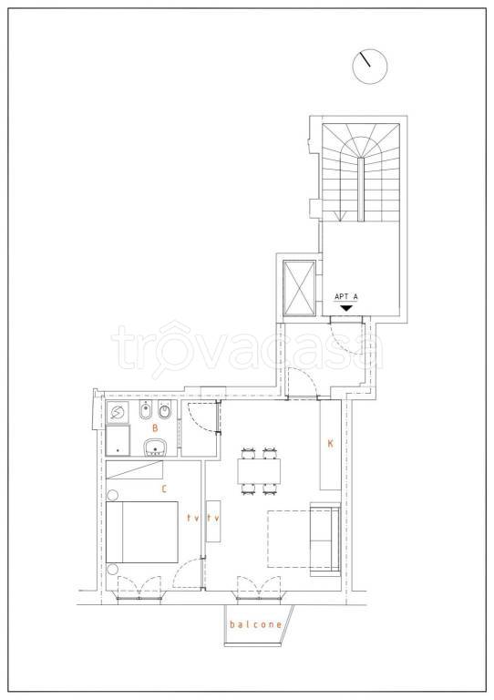 appartamento in vendita a Milano in zona Corvetto