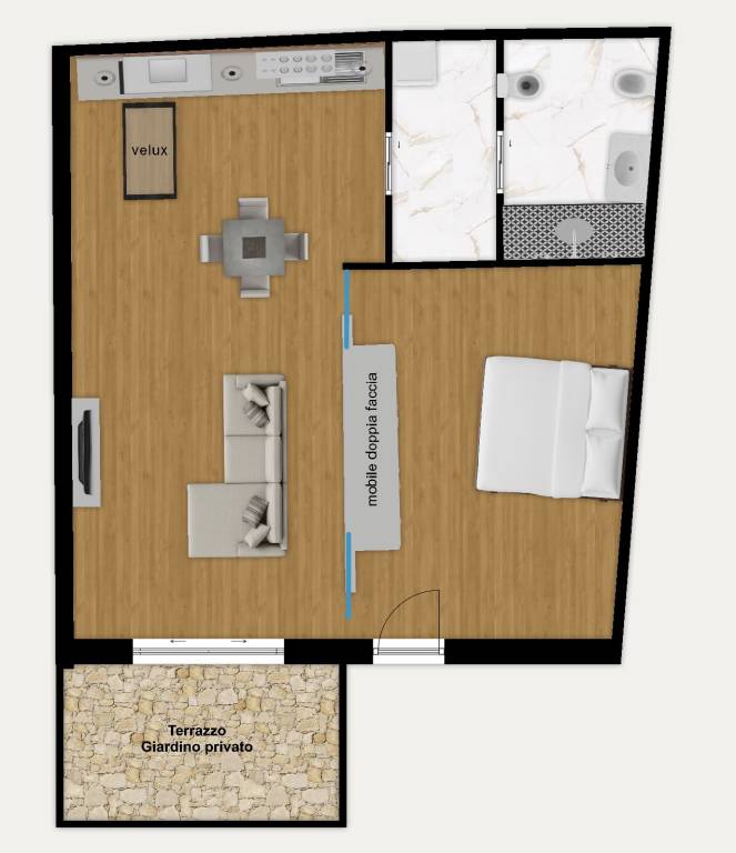 appartamento in vendita a Milano in zona Barona