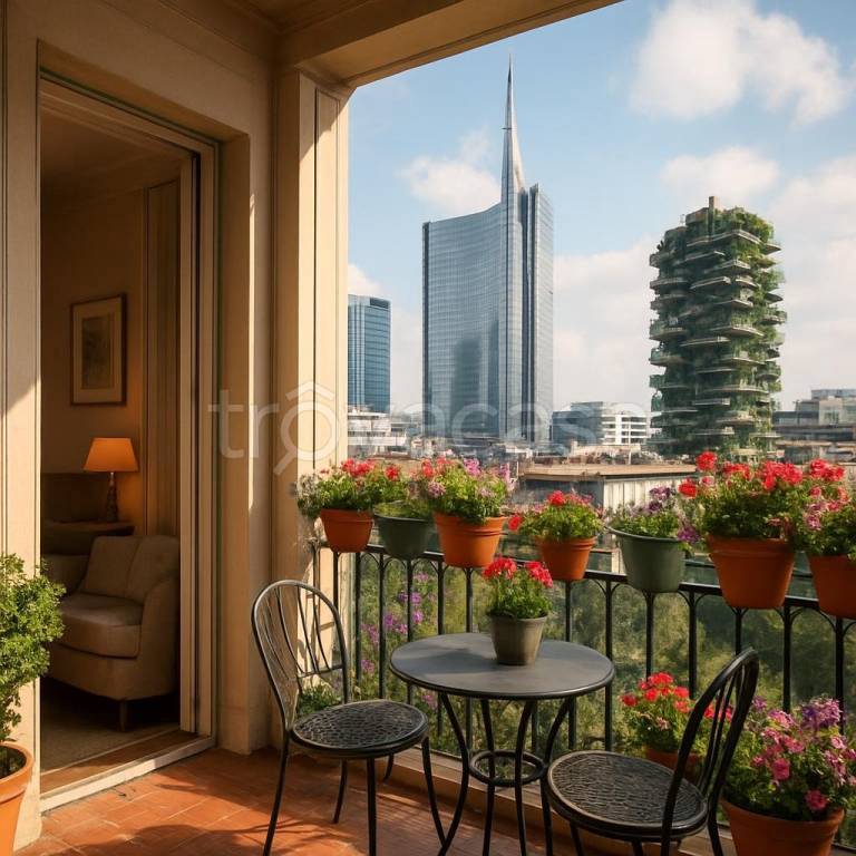 appartamento in vendita a Milano in zona Porta Nuova