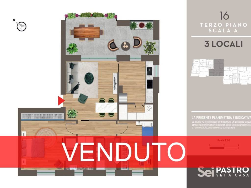 appartamento in vendita a Milano in zona Affori