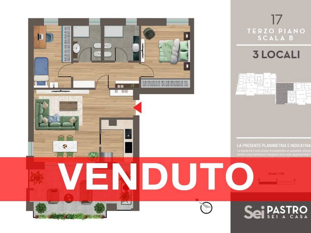 appartamento in vendita a Milano in zona Bovisa