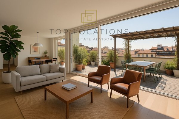 appartamento in vendita a Milano in zona Porta Nuova