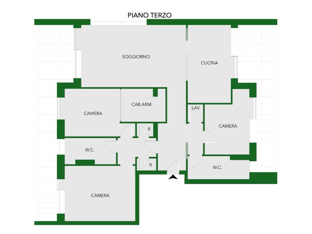 appartamento in vendita a Milano