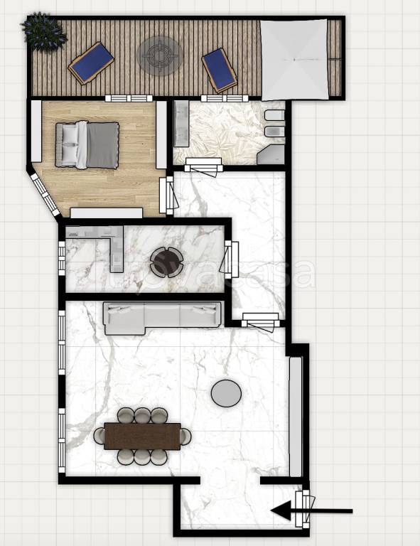 appartamento in vendita a Milano in zona Solari