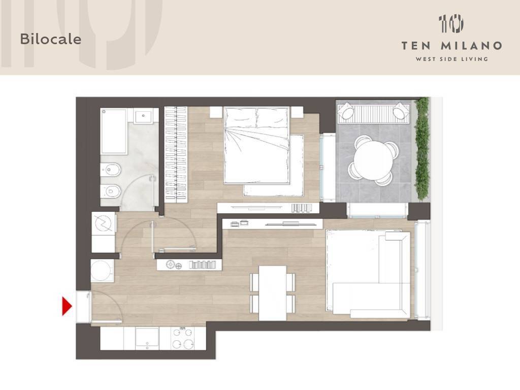 appartamento in vendita a Milano in zona Baggio