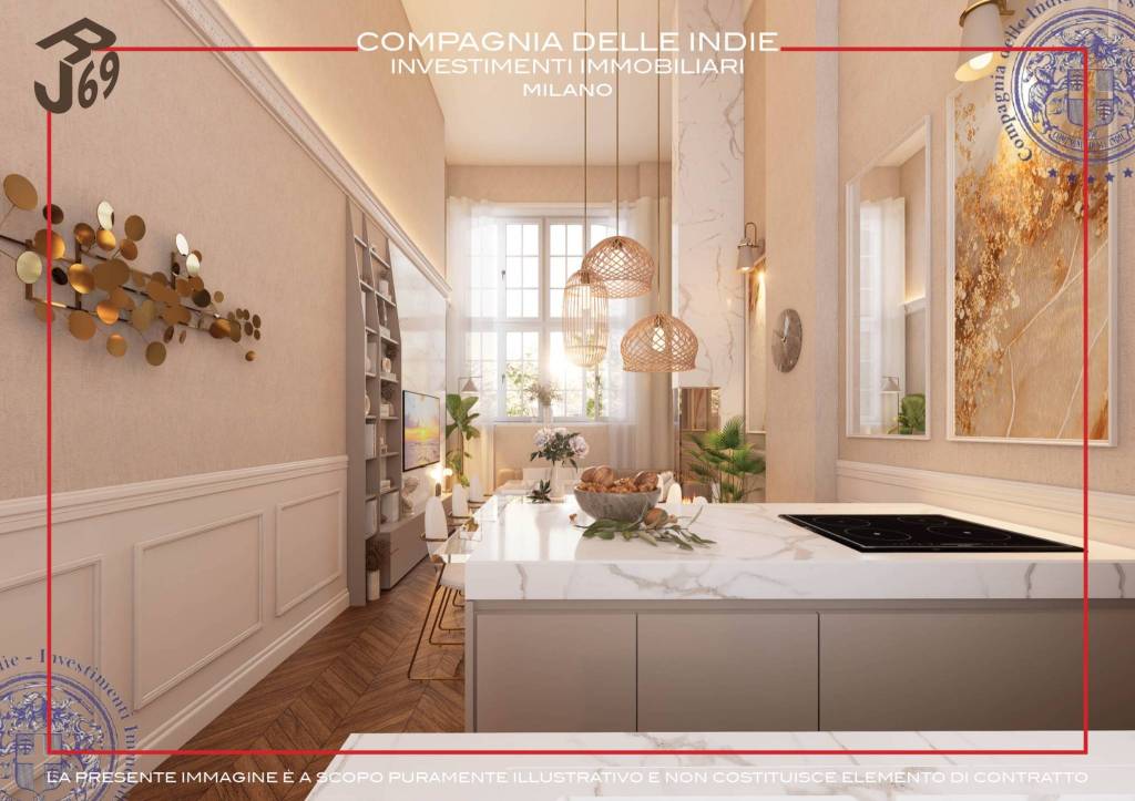 appartamento in vendita a Milano in zona Dergano